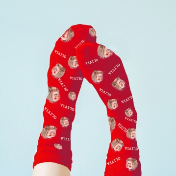 Personalised Photo Socks