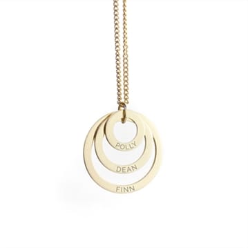 Personalised Rings of Love Necklaces