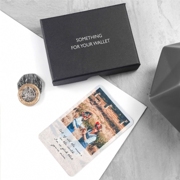 Personalised Special Memory Wallet/Purse Insert