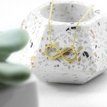 Personalised Infinity Twist Necklaces Find Me A Gift