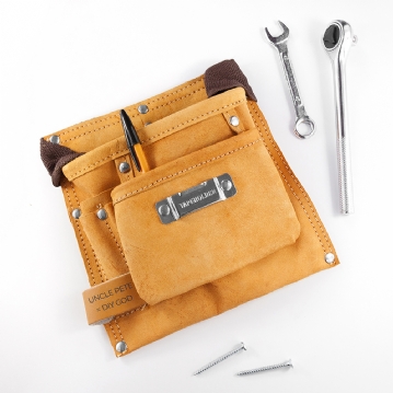 6+ Leather Tool Belt Pouch