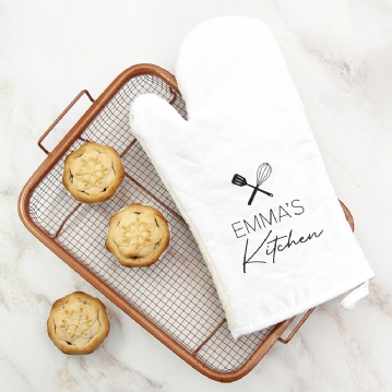 Personalised Kitchen Oven Glove