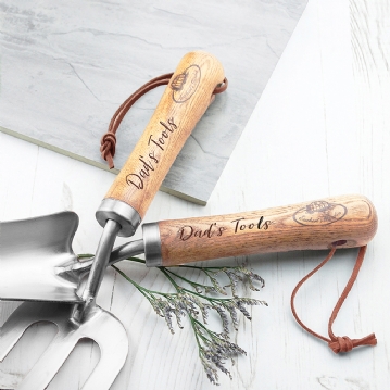 Personalised Garden Trowel and Fork Sets