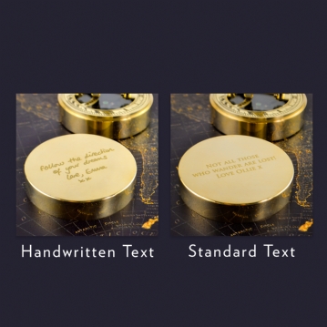 Personalised Adventurers Sundial and Compass