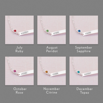 Swarovski shop personalised bracelet