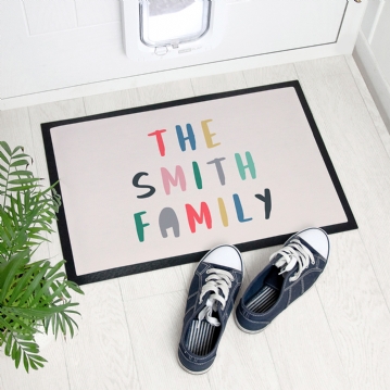 Personalised Colour Doormats