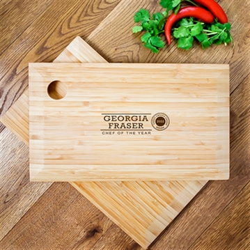 Personalised Chef of the Year Chopping Board