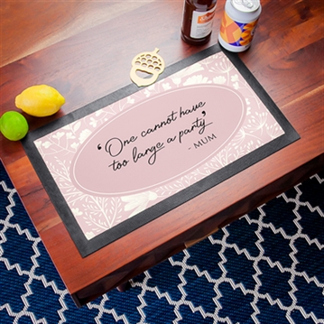 Personalised Bar Mats