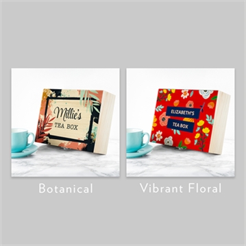Personalised Decorative Tea Box Gift Sets
