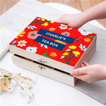 Personalised Decorative Tea Box Gift Sets