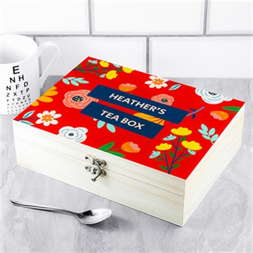 Personalised Decorative Tea Box Gift Sets