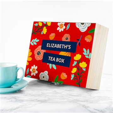 Personalised Decorative Tea Box Gift Sets