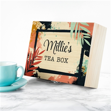 Personalised Decorative Tea Box Gift Sets