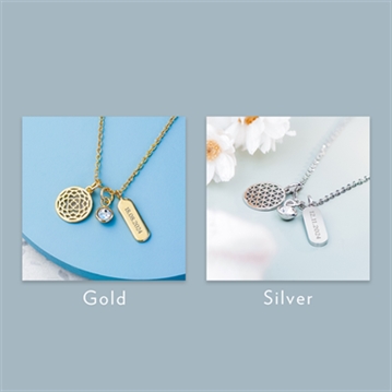 Personalised Mandala Charms Necklaces