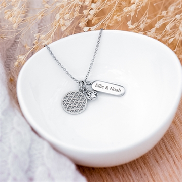 Personalised Mandala Charms Necklaces