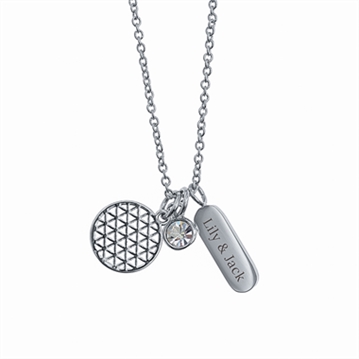 Personalised Mandala Charms Necklaces