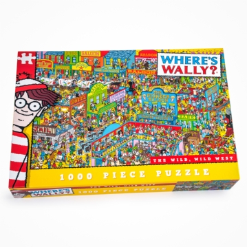 Where's Wally The Wild Wild West 1000pc Puzzles 