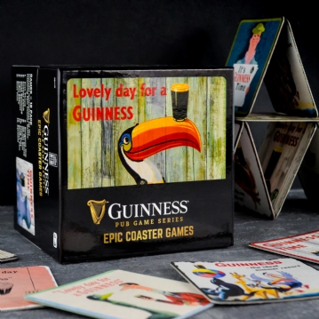 Guinness Coaster Games - 12 Classic Pub Games