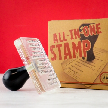 Novelty All-In-One Message Stamp