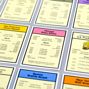 Anti-Monopoly Board Game Tin 