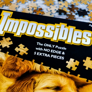 Impossibles 1000pc Puzzles - Sleeping Puppies