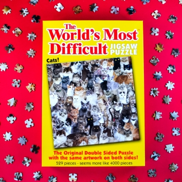 The World's Most Difficult Cat Jigsaw Puzzle