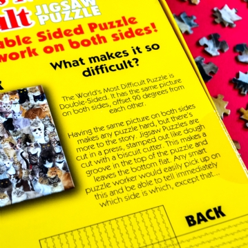 The World's Most Difficult Cat Jigsaw Puzzle
