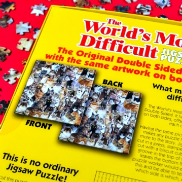 The World's Most Difficult Cat Jigsaw Puzzle