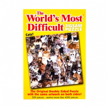 The World's Most Difficult Cat Jigsaw Puzzle