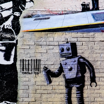 Banksy - Follow Your Dreams 1000pc Puzzle