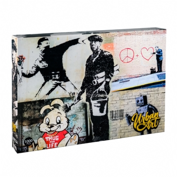 Banksy - Follow Your Dreams 1000pc Puzzle
