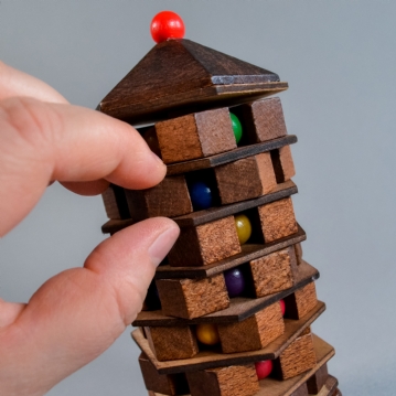 Chinese Pagoda Brain Teaser
