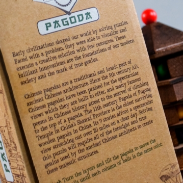 Chinese Pagoda Brain Teaser