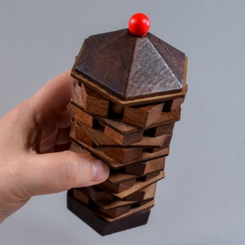 Chinese Pagoda Brain Teaser