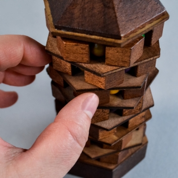 Chinese Pagoda Brain Teaser
