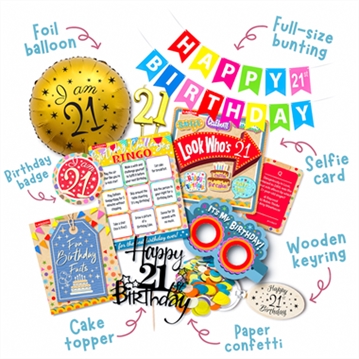 21st Birthday in a Box