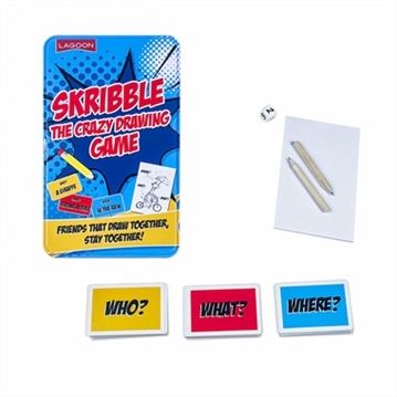 Skribble - The Crazy Drawing Game Tin