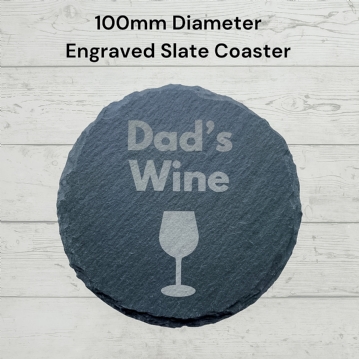 19 Crimes Red Wine & Sauvignon Blanc Gift Sets with "Dad's Wine" Slate Coaster