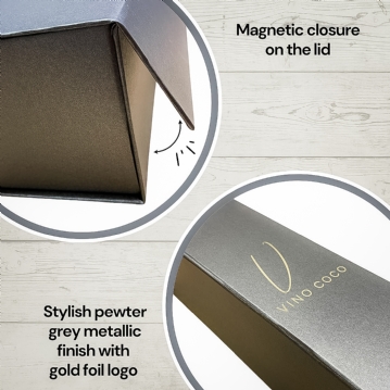 Bottega Prosecco & "40 & Fabulous" Slate Coaster Gift Set