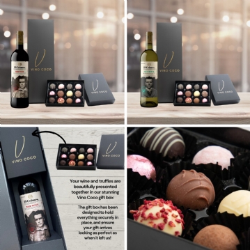 19 Crimes Sauvignon Blanc & Red Wine Truffles Gift Sets