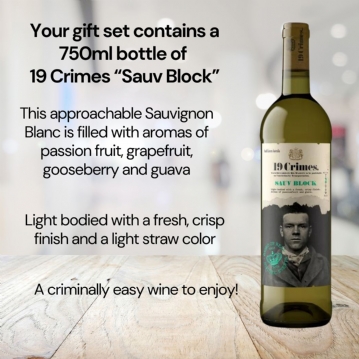 19 Crimes Sauvignon Blanc & Red Wine Truffles Gift Sets