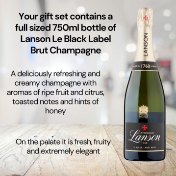 Lanson Champagne & Truffles Gift Set