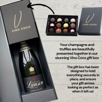 Lanson Champagne & Truffles Gift Set