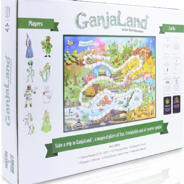 GanjaLand Weed Adventure Adult Board Game