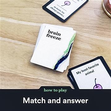 Brain Freeze Family Edition Card Game