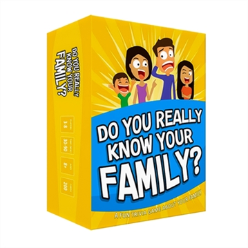 Do You Really Know Your Family? Trivia Game