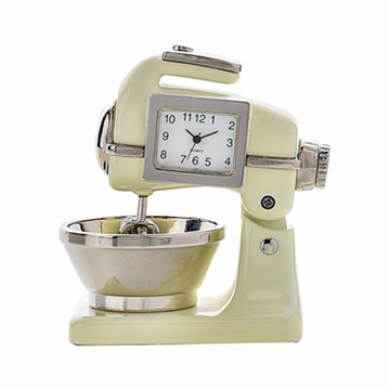 Miniature Food Mixer Clock