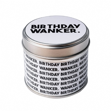 Birthday Wanker Candle Tin