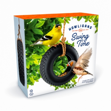 Swing Time - Novelty Tire Swing Bird Feeder
