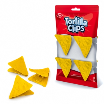 Tortilla Food Bag Clips - Pack of 4